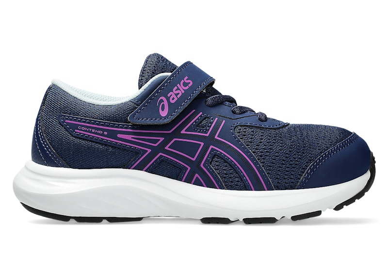 Pre-owned Asics Contend 9 Sneakers In Blue Expanse/bold Magenta