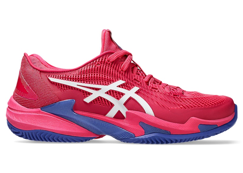 ASICS Court FF 3 Clay Bright Rose White (Women's) - 1042A221-700