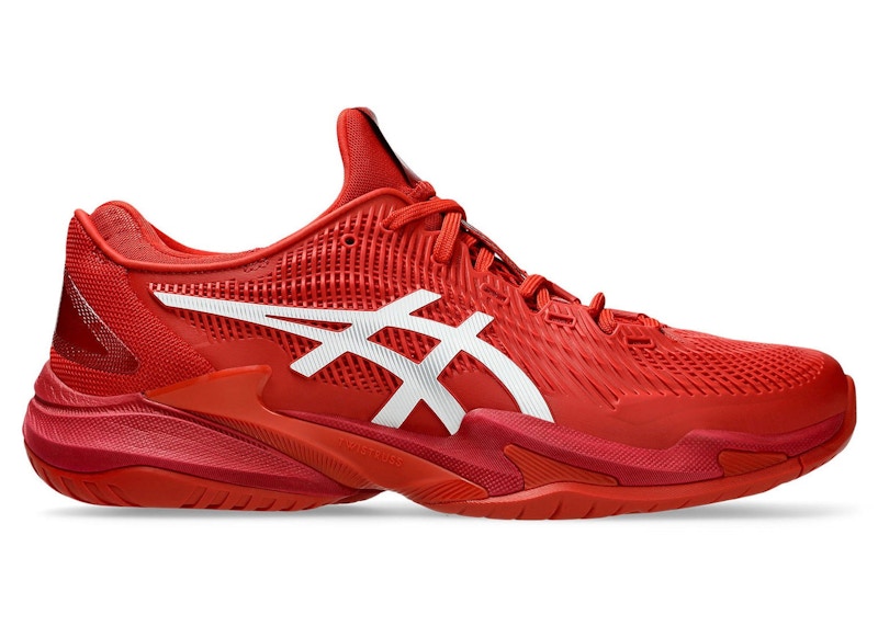 【極美品】COURT FF3 NOVAK （AC）Rust/White 26cm ASICS-Court-FF-3-Novak-Rust-