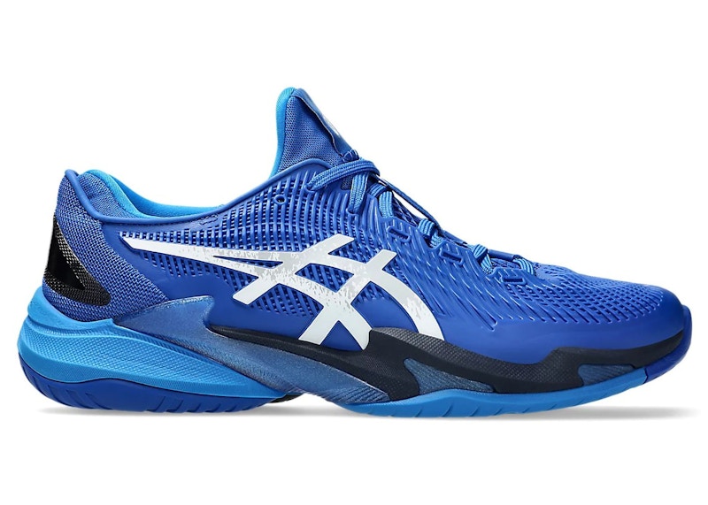 ASICS Court FF 3 Novak Tuna Blue Pure Silver - 1041A522-965