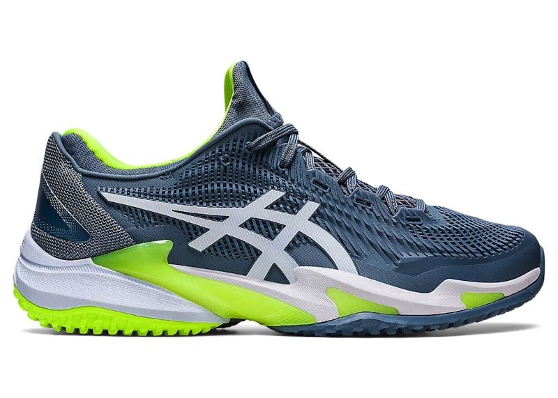 ASICS Court FF 3 OC Steel Blue Lime