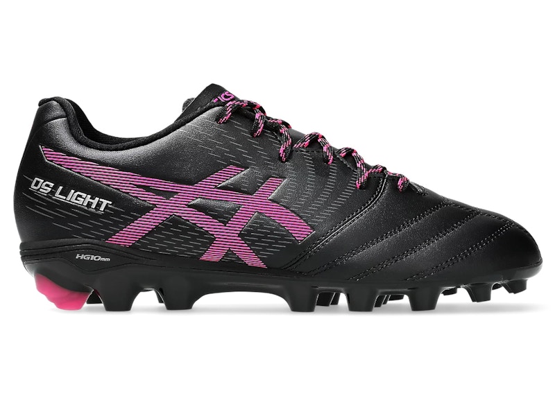 Pre-owned Asics Ds Light Jr Sneakers In Black/pink Glo