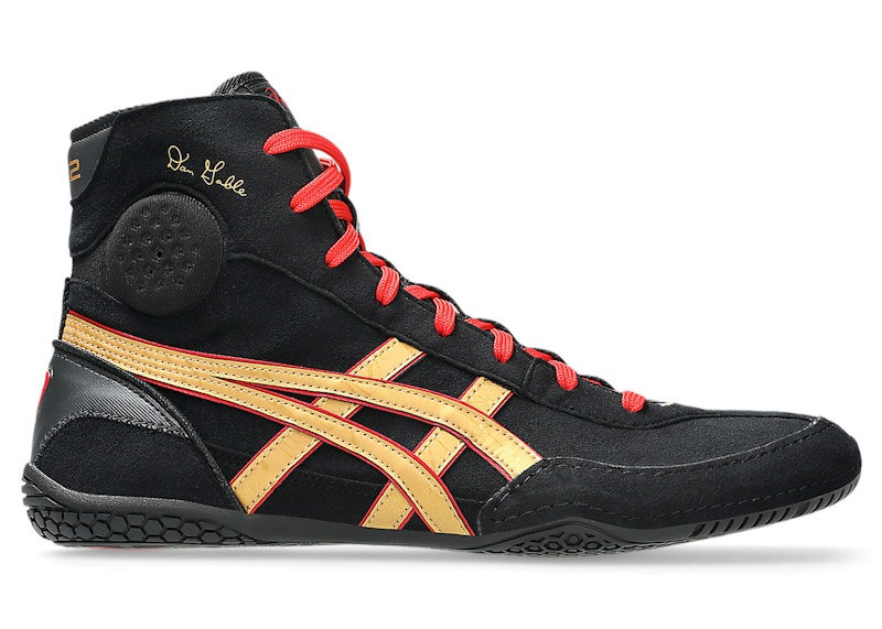 ASICS Dan Gable Evo 3 Black Pure Gold - 1081A052-002