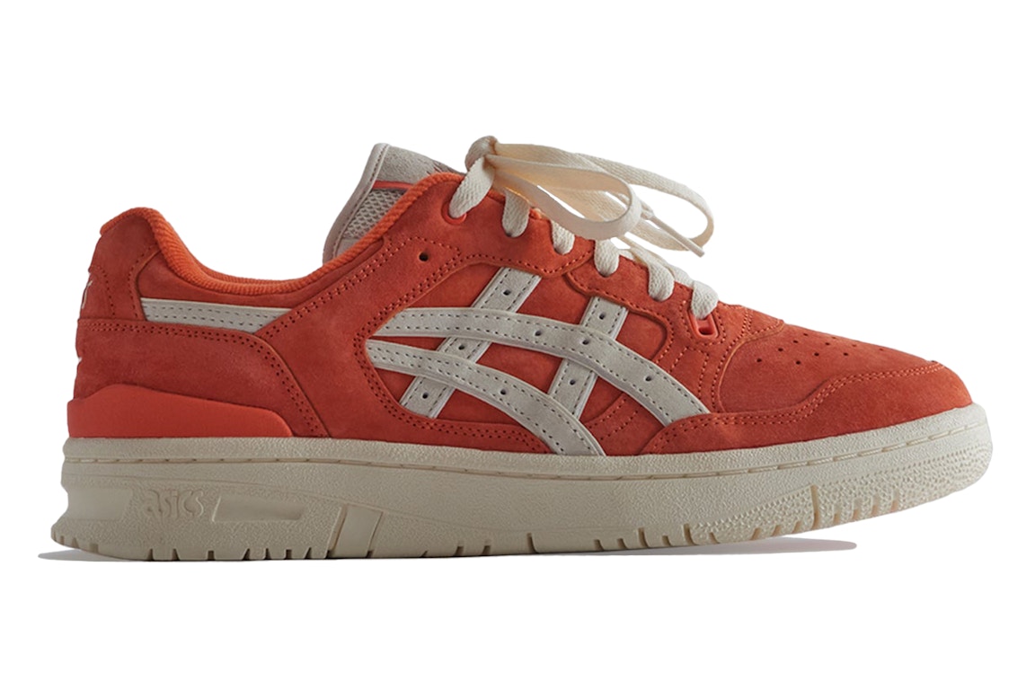Click to view more detailed imagery on our partner's website Pre-owned Asics Ex89 Kith Orange In Orange/cream