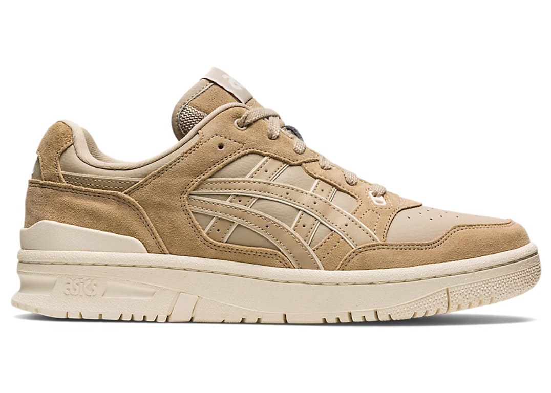 Pre-owned Asics Ex89 Suede Tan Feather Grey In Tan/feather Grey