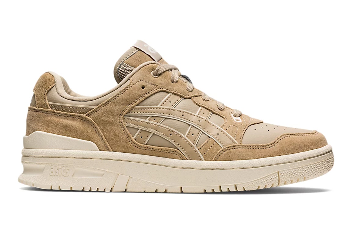 Pre-owned Asics Ex89 Suede Tan Feather Grey In Tan/feather Grey