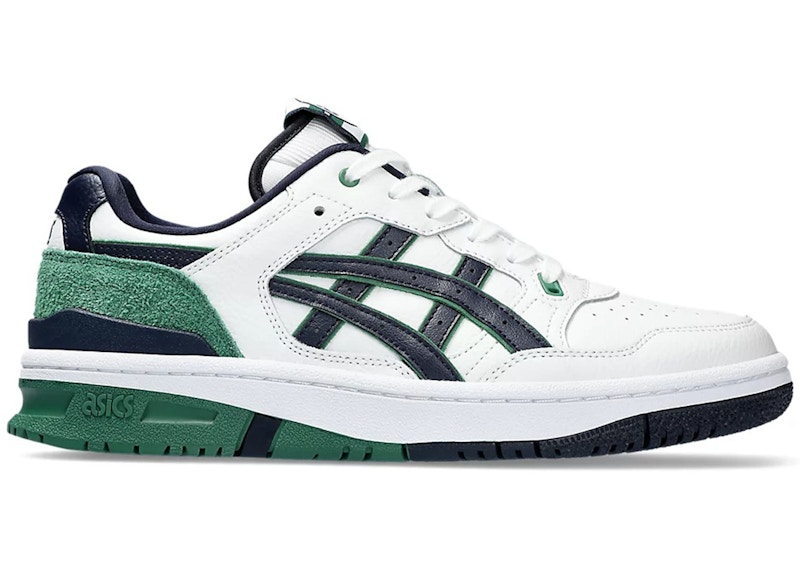 ASICS EX89 White Midnight Green