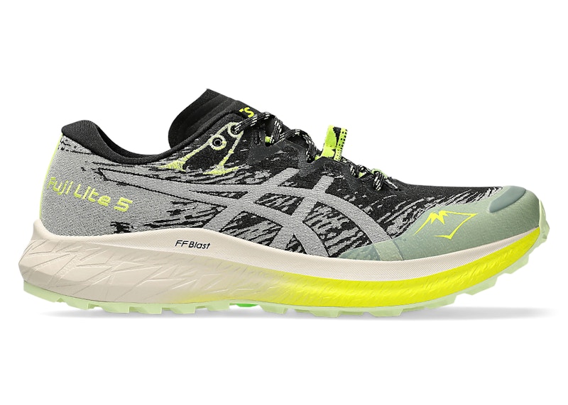 Pre-owned Asics Fuji Lite 5 (women's) Sneakers In Black/oatmeal In Multi
