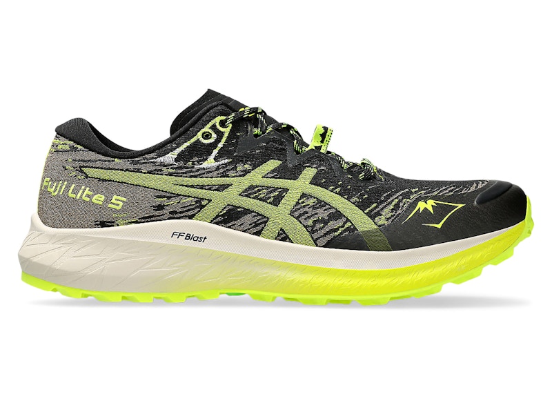 ASICS Fuji Lite 5 Black Safety Yellow
