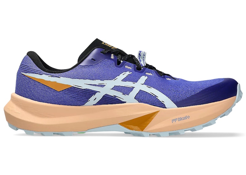 Men's ASICS Fuji Lite 6 Sneakers in Cobalt Blue Burst/Cool Grey