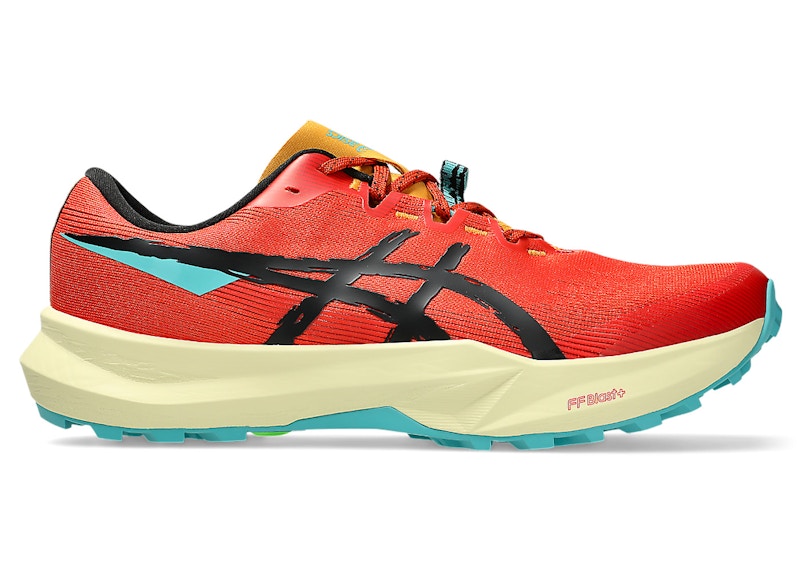 ASICS Fuji Lite 6 Red Clay Black - 1011C086-600