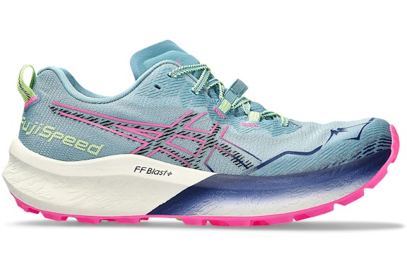 ASICS Fujispeed 2 Gris Azul Negro (Mujer)