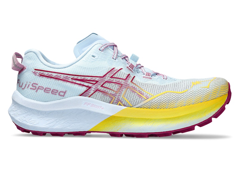 Pre-owned Asics Fujispeed 2 (women's) Sneakers In Light Blue/blackberry In Multi