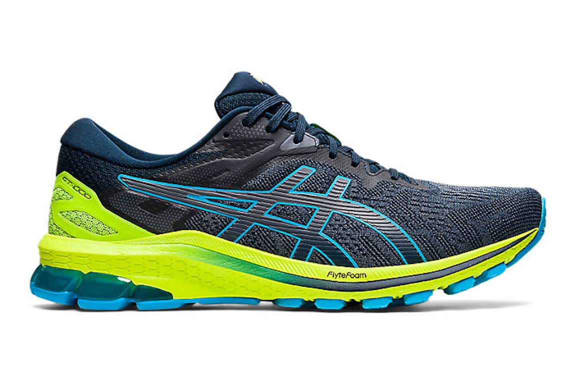 Click to view more detailed imagery on our partner's website Pre-owned Asics Gt 1000 10 French Blue In French Blue/digital Aqua