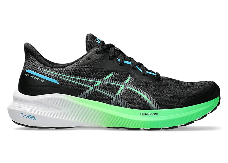 ASICS GT-1000 13 Black Digital Aqua