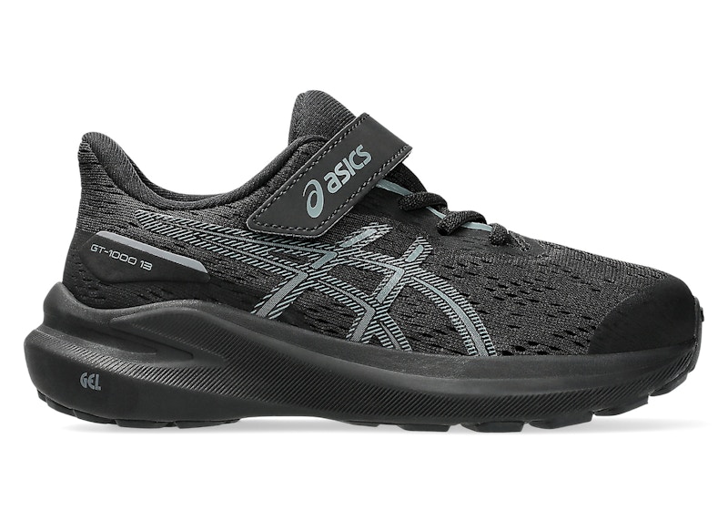 Pre-owned Asics Gt1000 13 Sneakers In Black/steel Grey