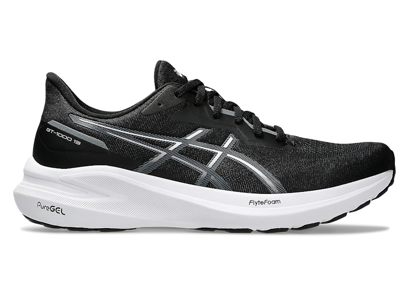 ASICS Pre-owned Men's Gt1000 13 Sneakers In Black/white In Multi