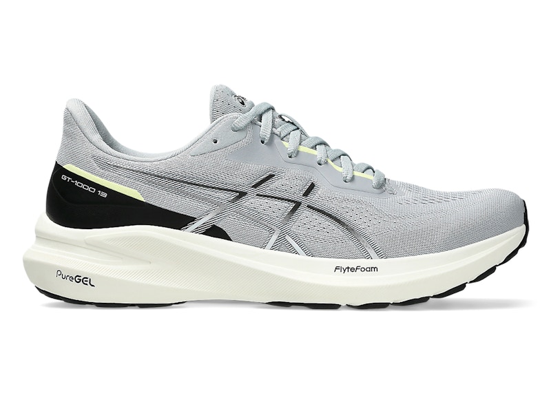 Pre-owned Asics Men's  Gt1000 13 Sneakers In Piedmont Grey/black