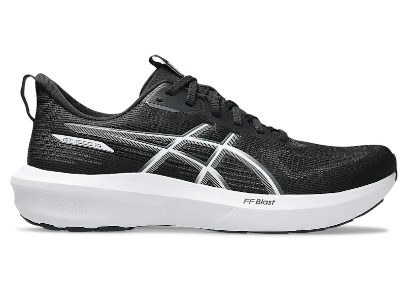 たか ASICS GT-1000 14 Black White メンズ - 1011C077-002 - JP