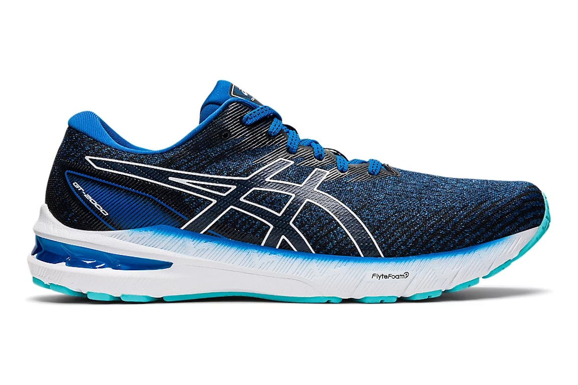 Click to view more detailed imagery on our partner's website Pre-owned Asics Gt-2000 10 Lake Drive Blue In Lake Drive/white
