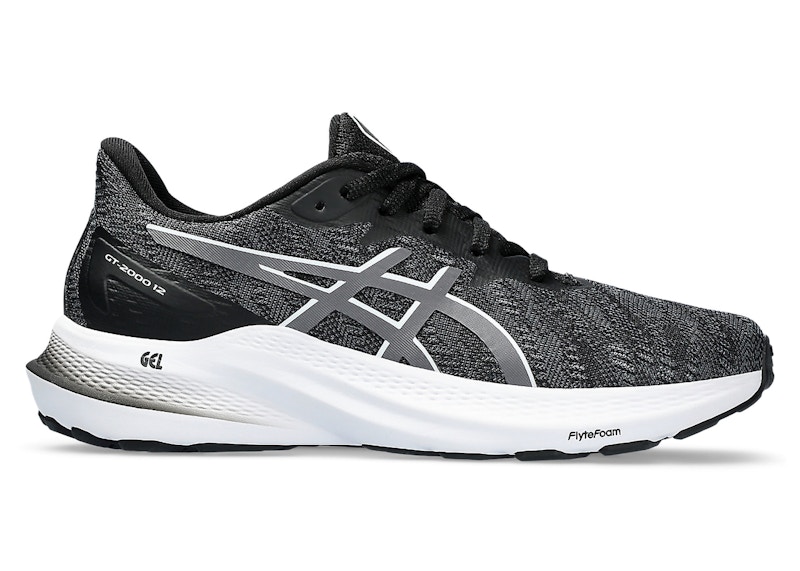 Pre-owned Asics Gt2000 12 Sneakers In Black/carrier Grey
