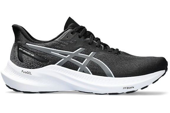 ASICS GT-2000 12 Negro Carrier Gris (Mujer)