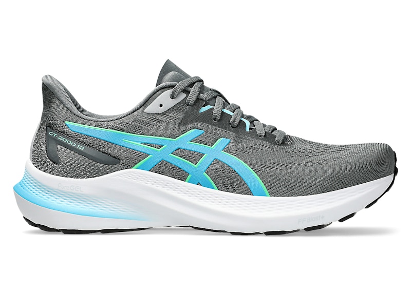 ASICS GT-2000 12 Steel Grey Digital Aqua