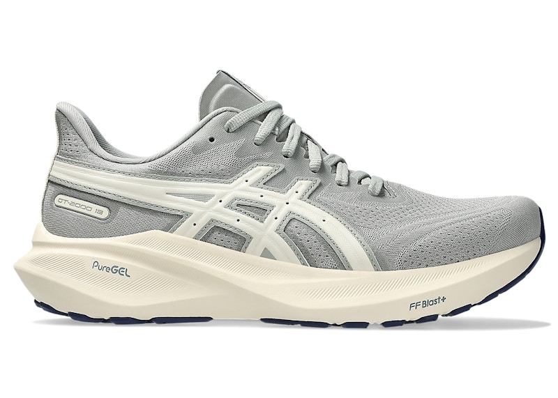 Pre-owned Asics Gt2000 13 Track Club (women's) Sneakers In Seal Grey/birch