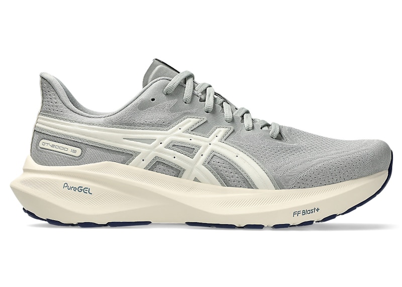 Pre-owned Asics Men's  Gt2000 13  Track Club Sneakers In Seal Grey/birch In Gray
