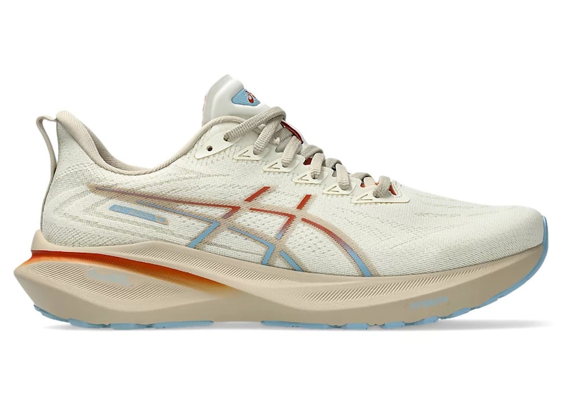 ASICS GT-2000 13 Pale Oak Feather Grey Blue Orange - 1011C003-200