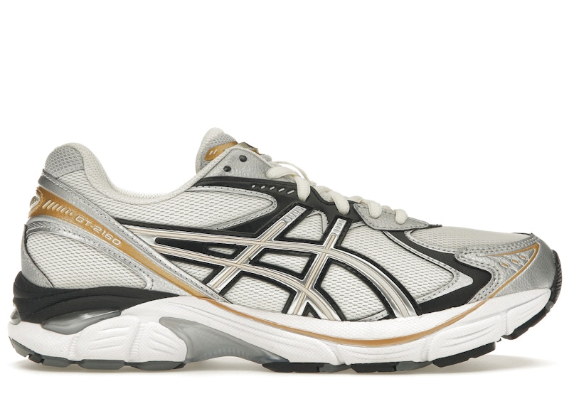 ASICS GT-2160 Cream Pure Silver Gold Men's - 1203A320-100 - US