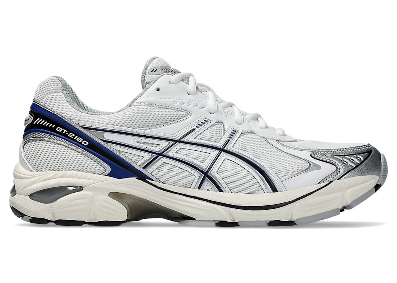 Pre-owned Asics Men's Gt2160 Sneakers In White/deep Marine