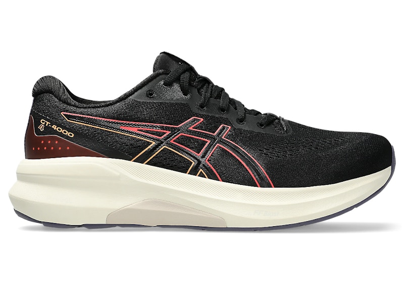 Pre-owned Asics Gt4000 4 (women's) Sneakers In Black/coral Reef