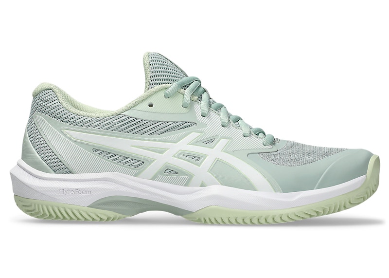 Pre-owned Asics Game Ff Clay/oc (women's) Sneakers In Lichen Rock/white In Multi