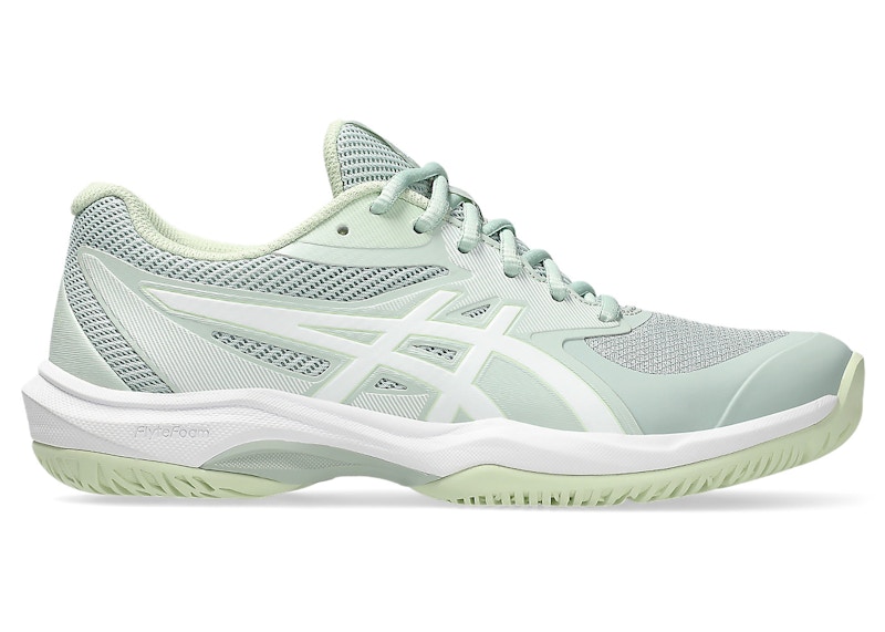 Pre-owned Asics Game Ff (women's) Sneakers In Lichen Rock/white In Multi