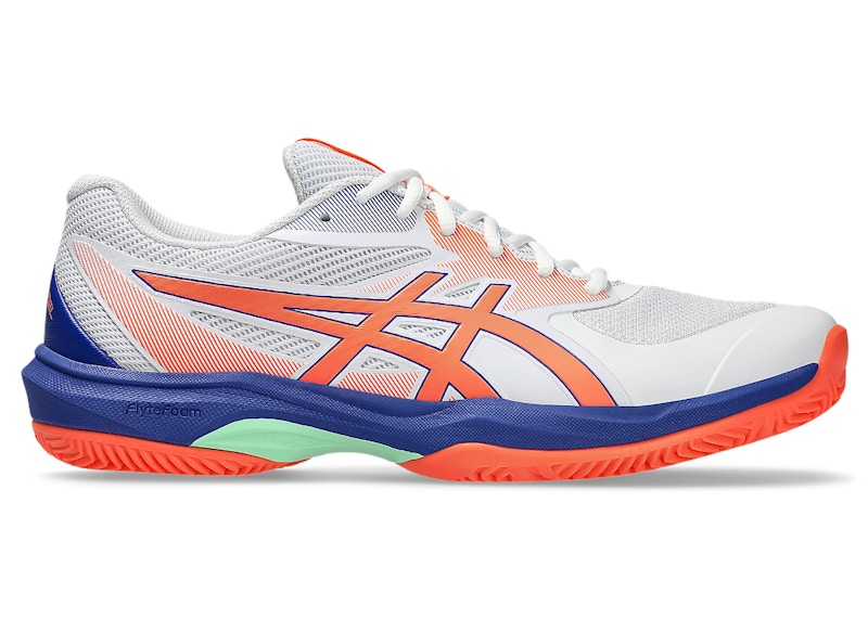 ASICS Game FF Padel White Vivid Coral