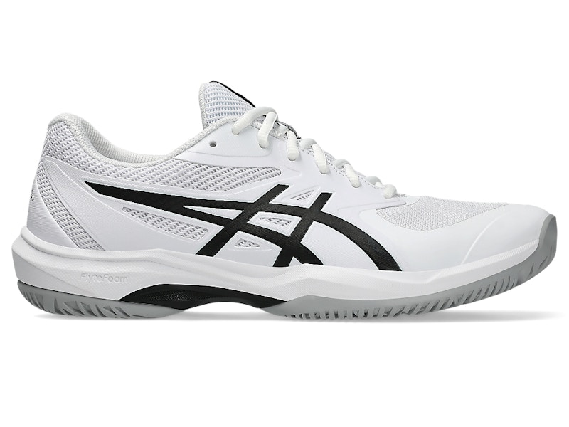 Pre-owned Asics Men's Game Ff Sneakers In White/black In Multi