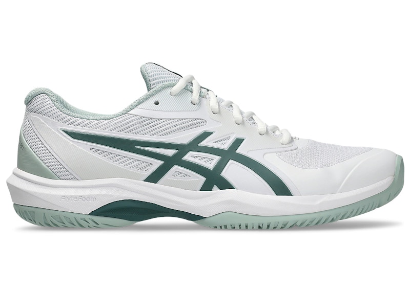 Men's ASICS Game FF Sneakers in White/Dark Neptune