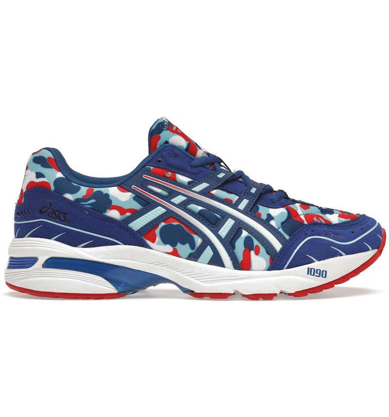 ASICS Gel-1090 A Bathing Ape France Camo Men's Sneakers US