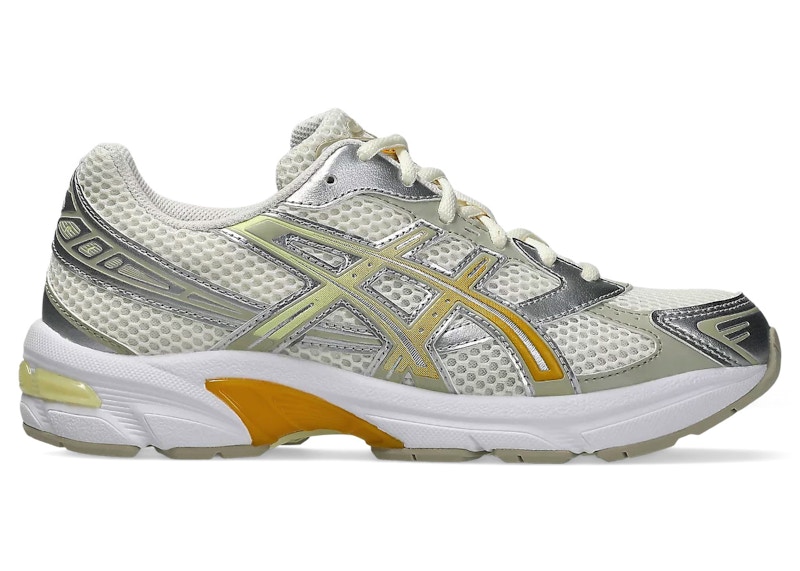 Pre-owned Asics Gel1130 Yellow (women's) Sneakers In Cream/pure Silver In Multi