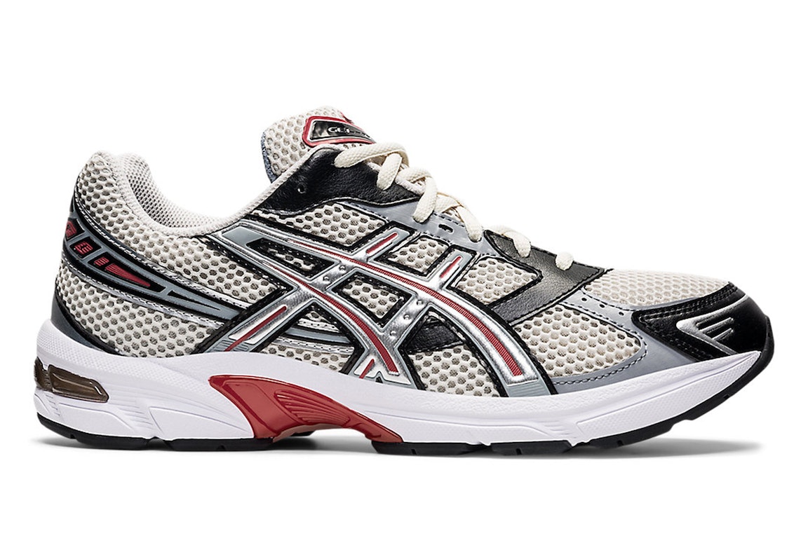 Pre-owned Asics Gel-1130 Smoke Grey Pure Silver Red In Smoke Grey/pure Silver