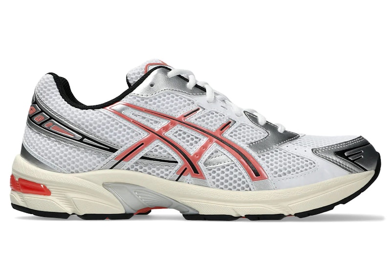 Pre-owned Asics Men's  Gel1130 Sneakers In White/desert Red In Multi
