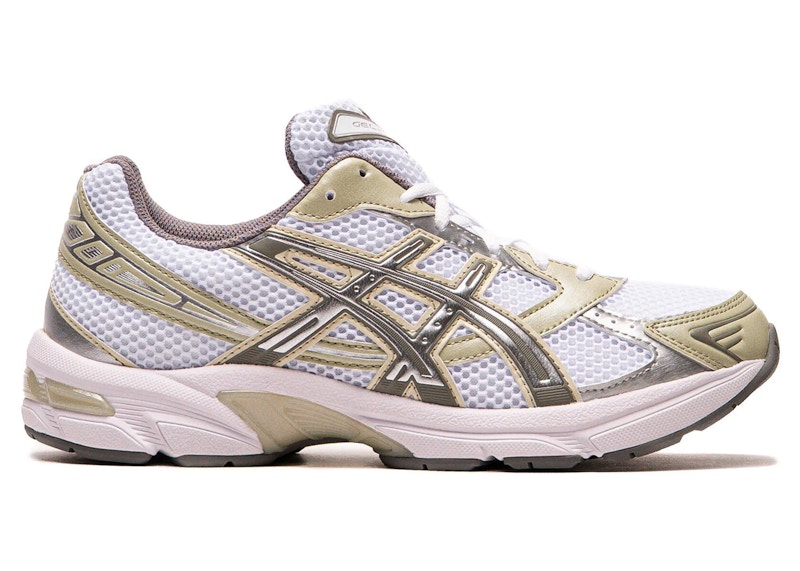 Pre-owned Asics Gel1130 (women's) Sneakers In White/dried Leaf Green In Multi