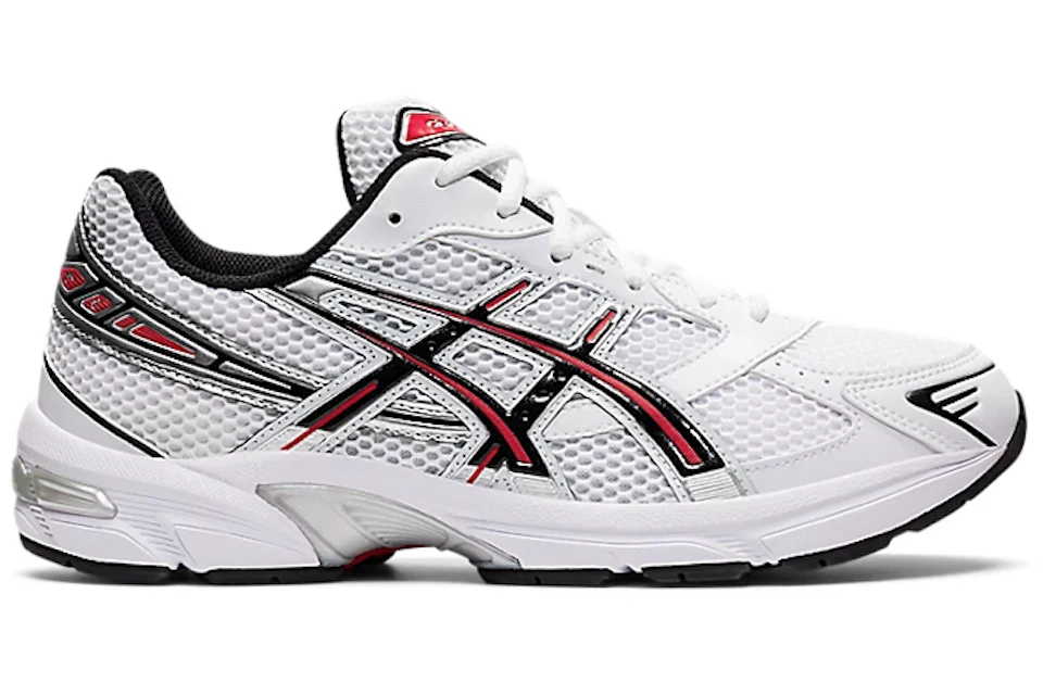 ASICS Gel-1130 White Electric Red - 1201A256-105 - US