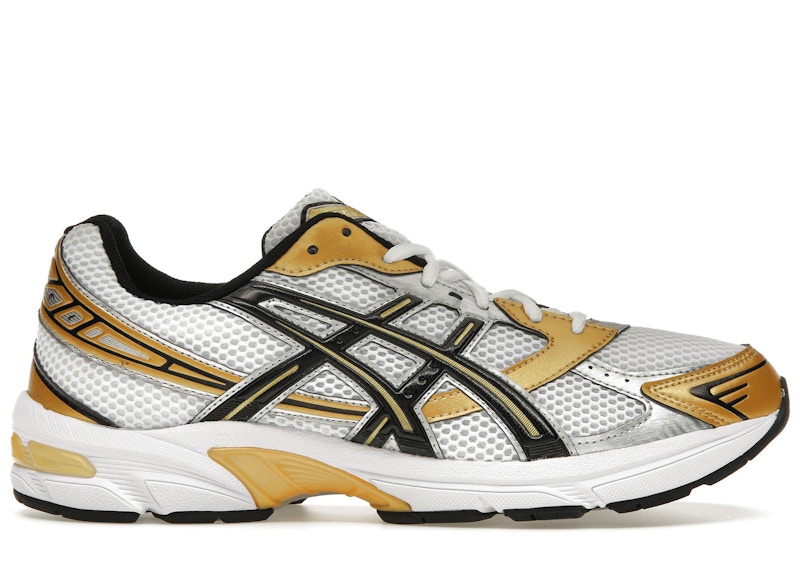 Asics shoes gold on sale