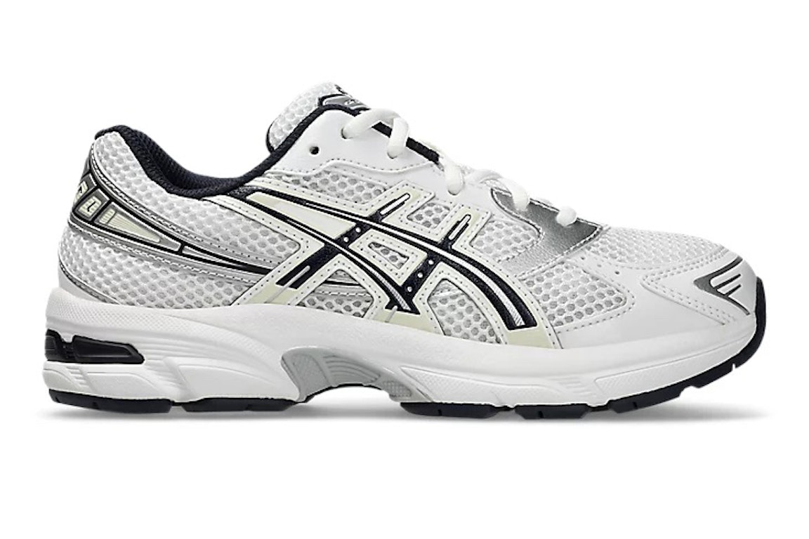 Pre-owned Asics Gel-1130 White Midnight (gs) In White/midnight