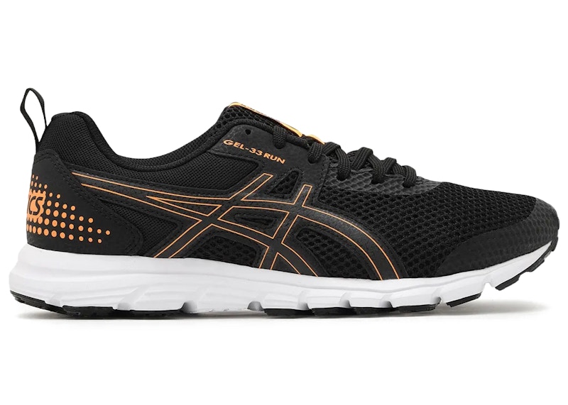 ASICS Gel-33 Run Black/Shocking Orange