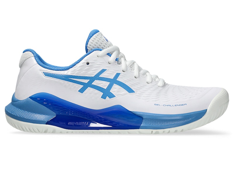 Pre-owned Asics Gelchallenger 14 (women's) Sneakers In White/blue Coast