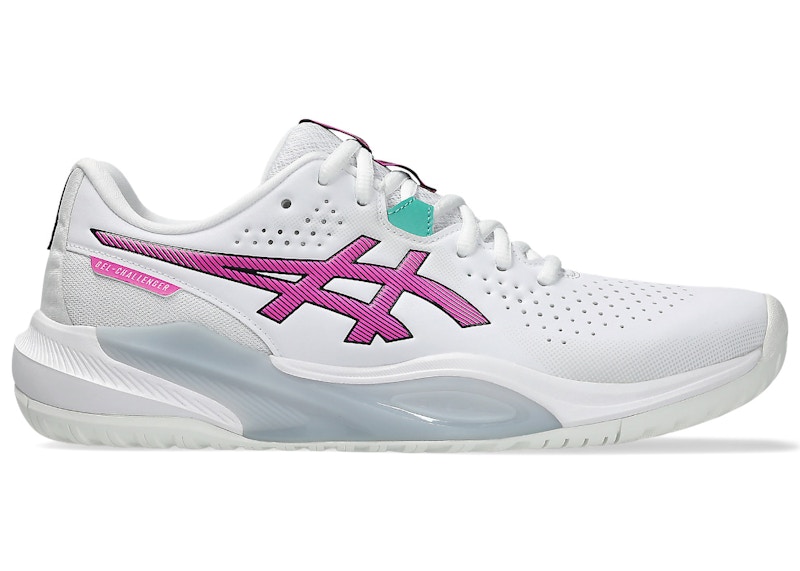 Men's ASICS GelChallenger 15 Sneakers in White/Digital Sakura