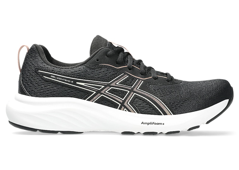 Pre-owned Asics Gelcontend 9 (women's) Sneakers In Black/sand Red